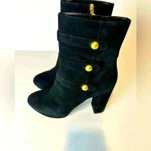 Michael Kors Maisie Leather Platform Ankle Boot